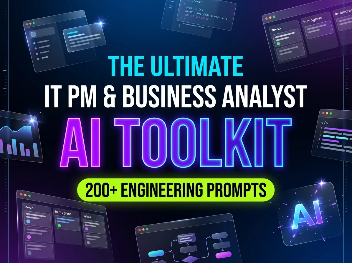 AI-Powered Tech Management: The Complete PM & BA Prompt Library